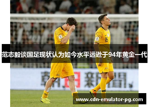 范志毅谈国足现状认为如今水平远逊于94年黄金一代 范志毅谈国足现状认为如今水平远逊于94年黄金一代