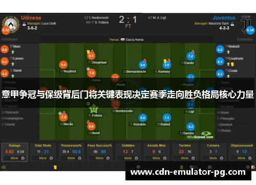 意甲争冠与保级背后门将关键表现决定赛季走向胜负格局核心力量 意甲争冠与保级背后门将关键表现决定赛季走向胜负格局核心力量